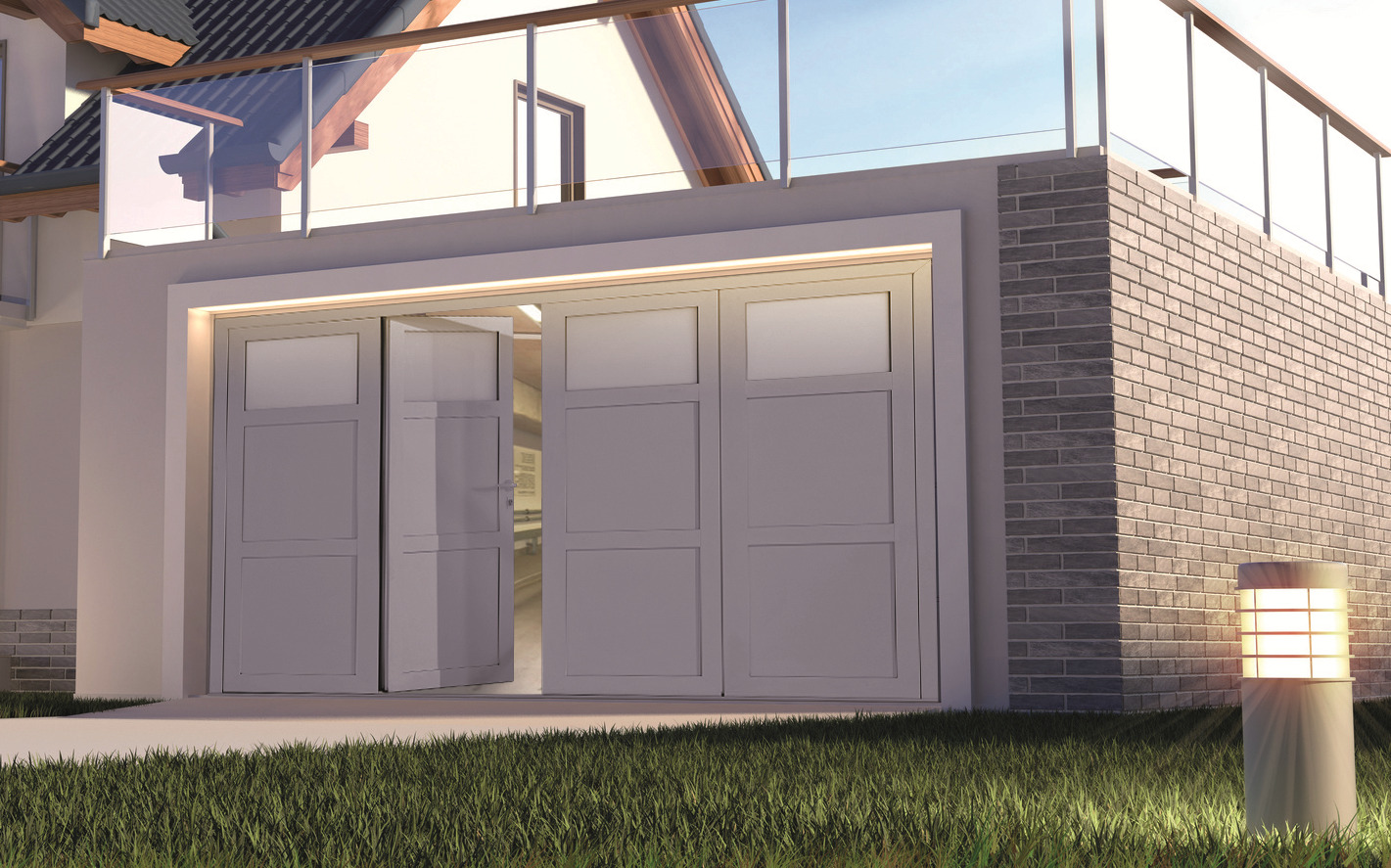 porte-de-garage-alu-2 Portes de garage alu Menuiserie 2000 Amboise