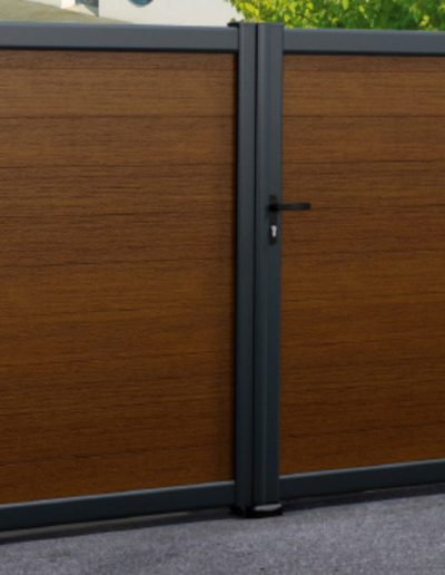 Porte de garage alu Menuiserie 2000 - Amboise